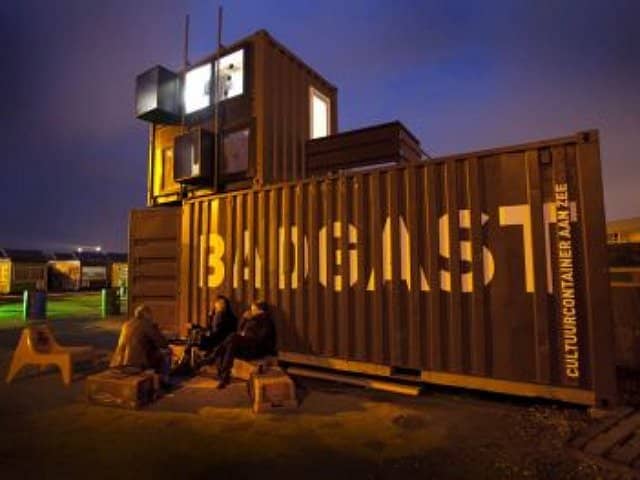 The BadGast Shipping Container Artist-in-Residence Studio