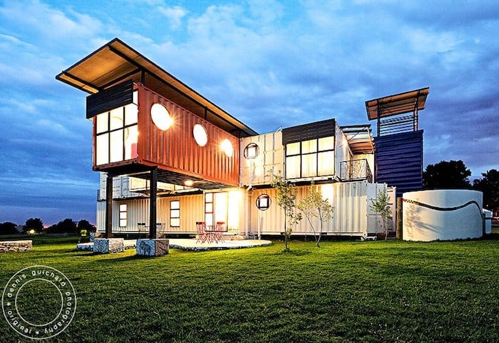 The New Jerusalem Shipping Container Children's Home. Midrand, South Africa.